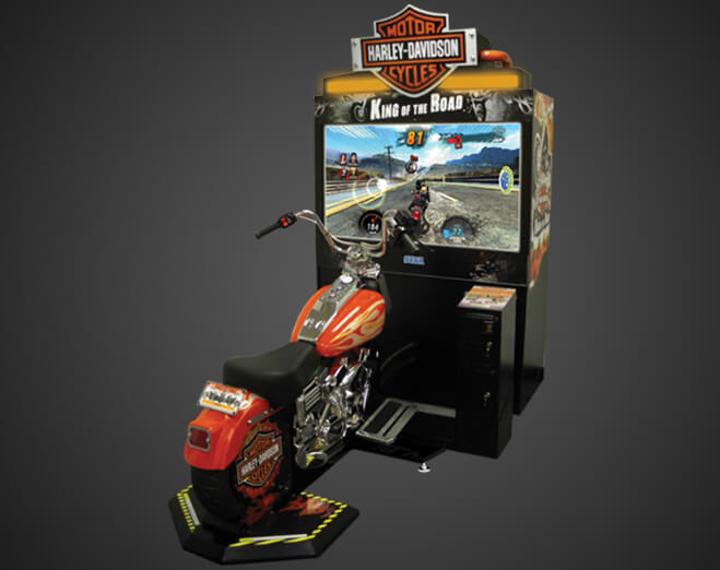 Rent a Harley Davidson King of the Road Arcade from GameOn